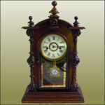 Welsh Rosewood Mantel Clock